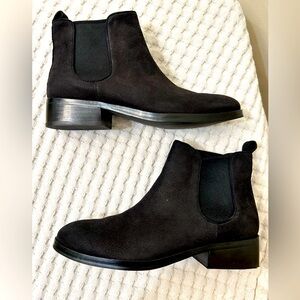 Cole Haan Peekskill Bootie II Black Suede size 5.5 new with box